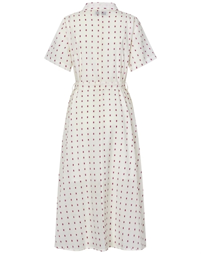 Lollys Laundry - Blake LL Midi Kjole - Creme